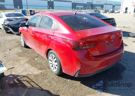 2022 Hyundai Accent Se from USA, damaged, VIN 3KPC24A65NE157491